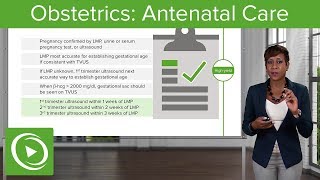 Antenatal Care – Obstetrics  Lecturio [upl. by Ethelstan]