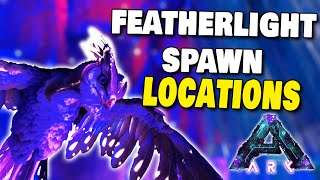 FEATHERLIGHT SPAWN LOCATION ON ABERRATION IN ARK SURVIVAL ASCENDED [upl. by Arakawa]