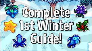 A Complete Guide for your First Winter  Stardew Valley [upl. by Jaf]