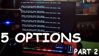 How To Fix Reboot And Select Proper Boot Device Or Insert Boot Media In Selected Device  PART 2 [upl. by Caassi]