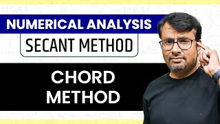 Secant Method  Chord Method  Numerical Methods  Formula amp Examples [upl. by Narad]