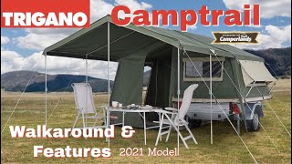 Trigano Camptrail  Walkaround amp Features  2021 Model [upl. by Ailasor]