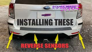 Reversing Sensors Install  Easy [upl. by Nahsin]