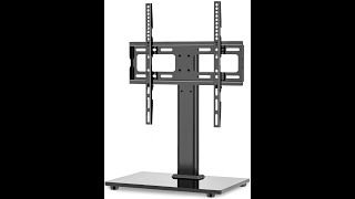 RFIVER Universal Swivel Tabletop TV Stand Base for 3255 inch Flat Curved Screens max 88lbs [upl. by Elroy]