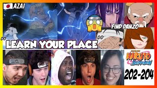 quotSasuke vs 5 Kagequot Naruto Shippuden Episode 202204 REACTION MASHUP [upl. by Lekim772]