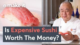 Is Nobus Most Expensive Sushi Worth It [upl. by Eolanda]