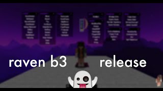 raven b3  the BEST free ghost client 189 [upl. by Eniamahs]