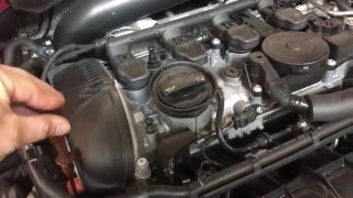 Failing VW 20T PCV Valve Diagnosis [upl. by Madison805]