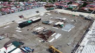 Construcción Estadio Eladio Rosabal Cordero [upl. by Goodson]