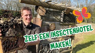 DIY Insectenhotel maken [upl. by Nihhi]