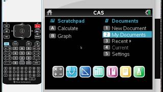 Lineare Interpolation TI nspire CX CAS Programm [upl. by Bancroft381]