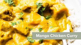 Mango Chicken Curry Recipe [upl. by Malachy887]