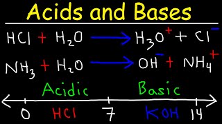 Acids and Bases  Basic Introduction  Chemistry [upl. by Eelarual]