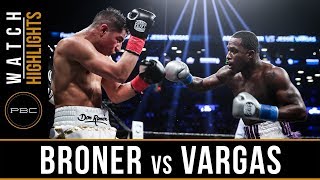 Broner vs Vargas HIGHLIGHTS April 21 2018  PBC on Showtime [upl. by Oak388]