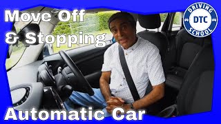 Moving Off and Stopping in an Automatic Car [upl. by Tucker]