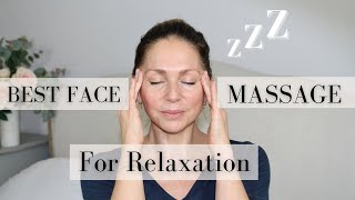 Face lifting massage for skin confidence anxiety and relaxation [upl. by Malvin]