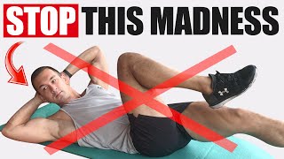 Why Ab Workouts Are A Waste Of Time DO THIS INSTEAD [upl. by Assyl]