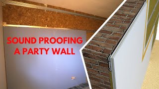 How To Sound Proof a Party Wall [upl. by Yeuh]