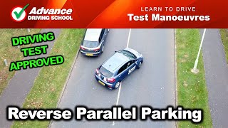 Reverse Parallel Parking  2024 UK Driving Test Manoeuvres [upl. by Urian]