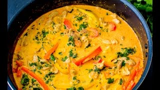 Thai Red Chicken Curry [upl. by Lucais]