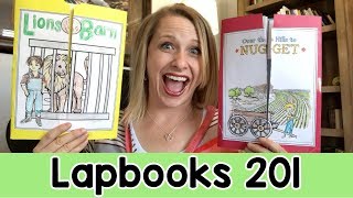 Lapbook Tutorial  How to make a Lapbook Unit  Minibooks [upl. by Auqined]