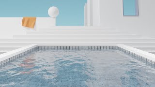 Easy Realistic Water  Procedural Texturing Blender Tutorial 2024 [upl. by Varrian]