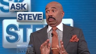 Ask Steve The lawyers wouldn’t approve it  STEVE HARVEY [upl. by Zadoc]