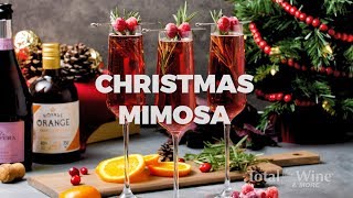 Christmas Mimosa Recipe [upl. by Nogas]