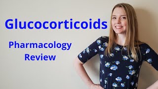 GLUCOCORTICOIDS  PHARMACOLOGY REVIEW [upl. by Inneg765]