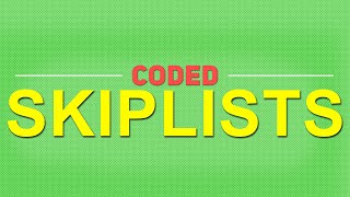 Skip Lists CODED  Java [upl. by Wie]