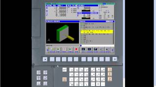 FANUC MANUAL GUIDE i Part 3 Creating a Basic Milling Program [upl. by Rillings]