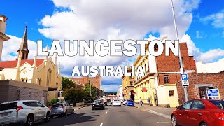 Launceston Tasmania Australia  Driving Tour 4K [upl. by Anaugal847]