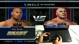 how to play WWE smackdown pain on PC With Joystick [upl. by Boni]