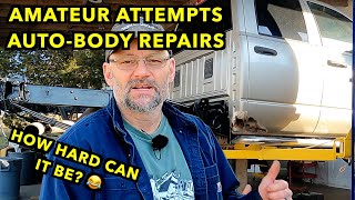 Dodge Ram Rust Repair Rocker Panel amp Cab Corner Ram Rescue Part 2 [upl. by Eatnom]