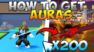 How To Get AURAS Pull a Sword Roblox [upl. by Hodgkinson474]