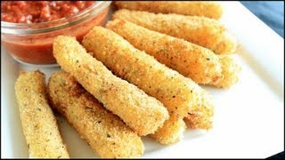 Homemade Mozzarella Sticks [upl. by Harihat]