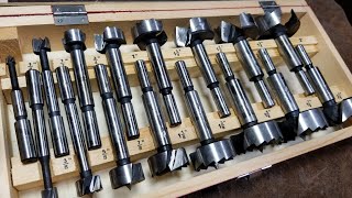 Harbor Freight Forstner Bit Set Review [upl. by Grubb327]