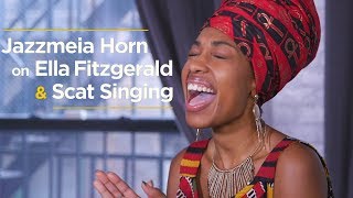 Ella Fitzgeralds Signature Singing Style Explained By Jazzmeia Horn [upl. by Bathsheeb]