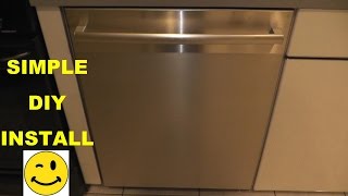 How To Install A Bosch Dishwasher [upl. by Norval]