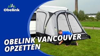 Obelink Vancouver Opzetten  Instructievideo  Obelink Vrijetijdsmarkt [upl. by Aihsemat]