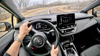 2023 Toyota GR Corolla  POV Review [upl. by Icaj]