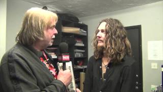 Rick Wakeman Interviews Adam Wakeman Backstage at Planet Rockstock 2013 [upl. by Osrock]