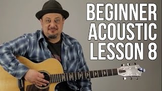 Beginner Acoustic Guitar Lesson 8  The D minor Chord [upl. by Namyaw]