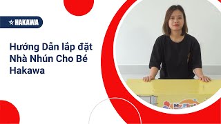 Hướng Dẫn lắp đặt Nhà Nhún Cho Bé Hakawa [upl. by Natalya870]