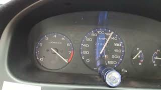 Honda Civic b16a2 2hp acceleration my race car b16 vtec [upl. by Htederem]