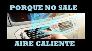 Porque mi Carro No Tira Aire Caliente [upl. by Akineg]