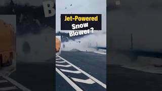 Jet Powered Snow Blower [upl. by Atnahs]