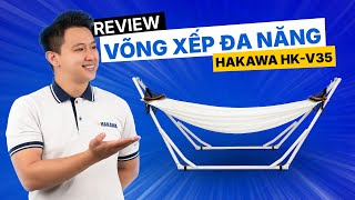 Review võng xếp đa năng Hakawa HKV35 [upl. by Nitsirk]