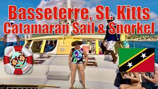 St Kitts  Catamaran Sail amp Snorkel  What to Do in Port [upl. by Hornstein]