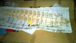 building a model of the R101 airship [upl. by Yasu]